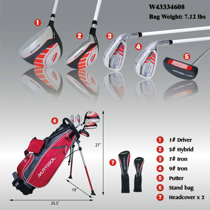 super light 8-10 Right hand Junior golf club set