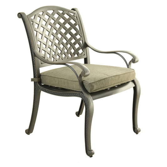 Dining Arm Chair, Olive Green