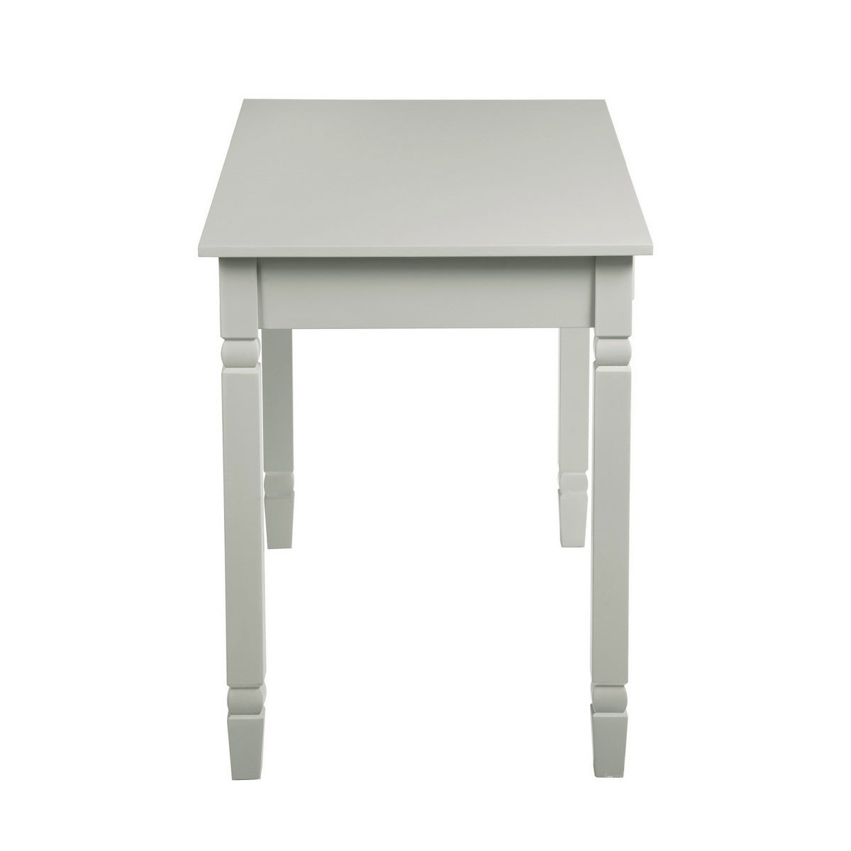 43.3'' Computer Board Desk with 2 Drawers - grey