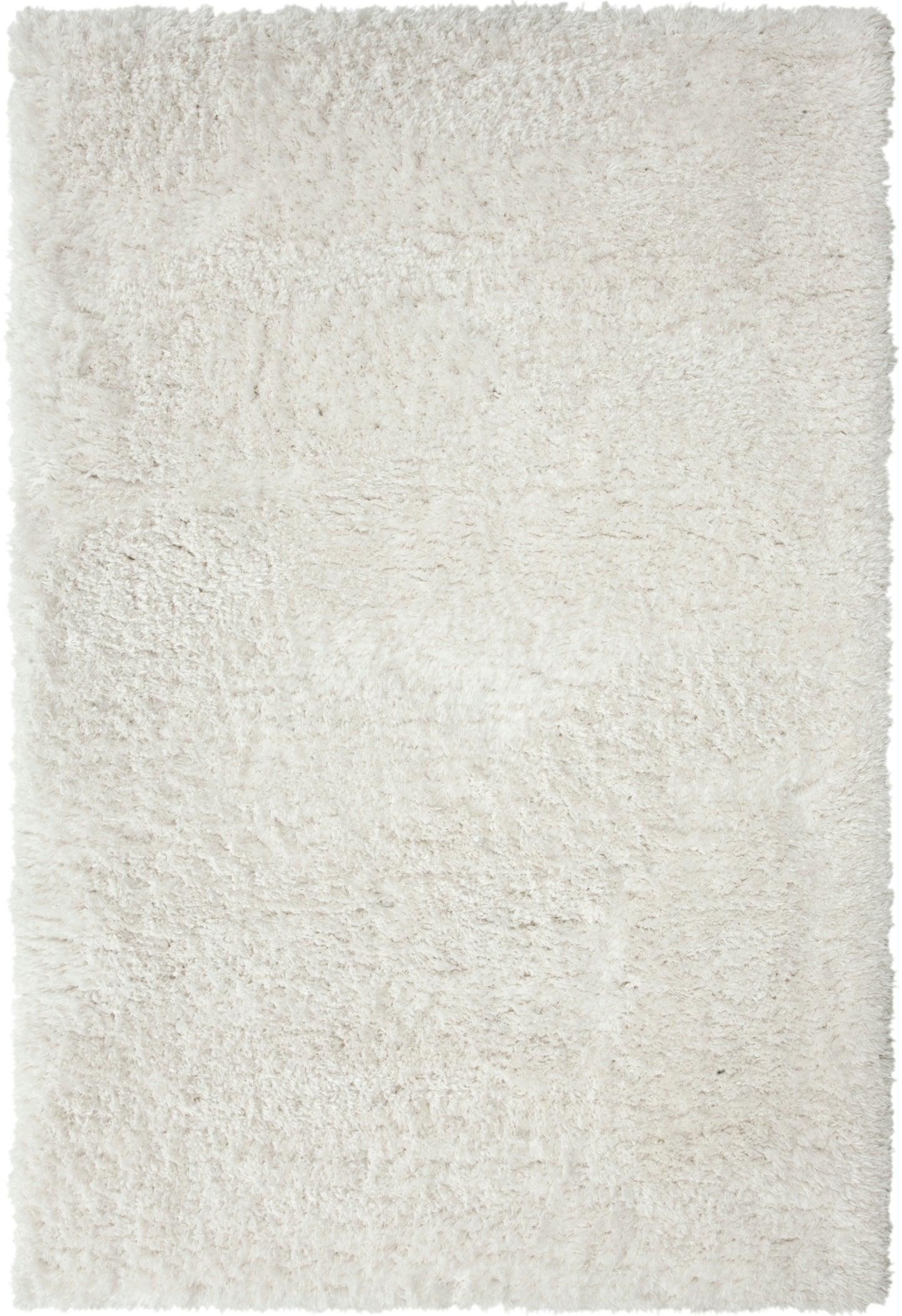 White Area Shag Rug 5x8