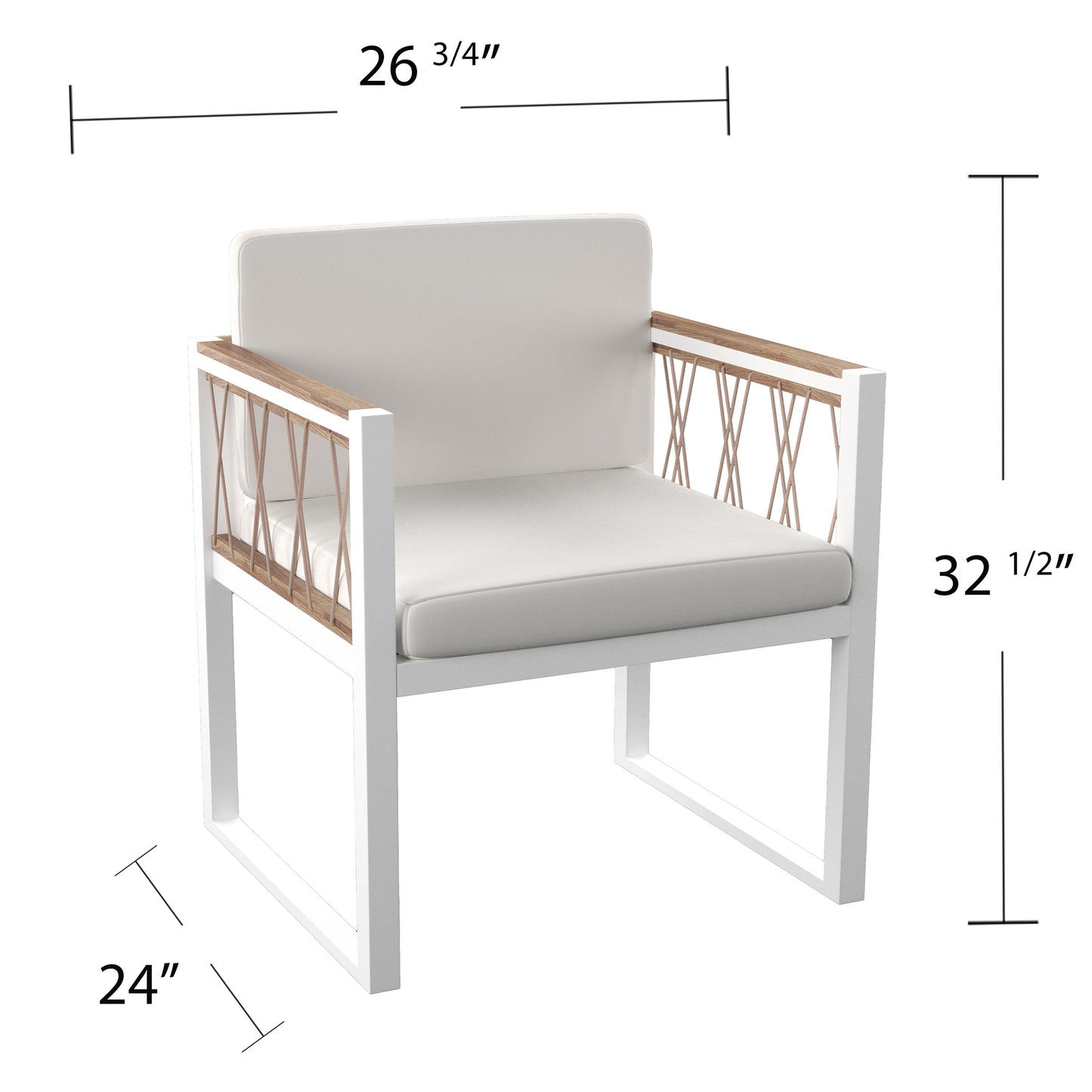 Wallmond Cushioned Outdoor Chairs – 2pc Set