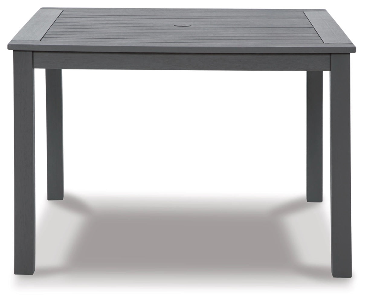 Ashley Eden Gray Casual Town Outdoor Dining Table P358-615