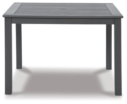 Ashley Eden Gray Casual Town Outdoor Dining Table P358-615