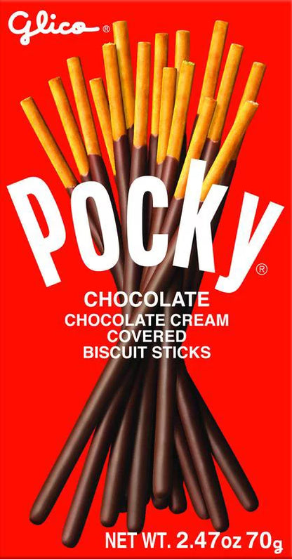 Glico Pocky Biscuit Sticks Chocolate Cream Covered (1 Pack) by Super Anime Store