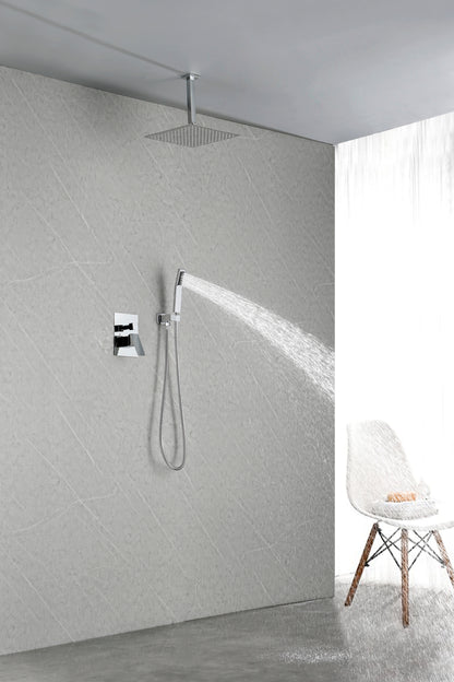 12" Rain Shower Head Systems Wall Mounted Shower