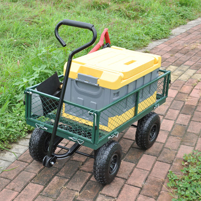 Wagon Cart Garden cart trucks make it easier to transport firewood