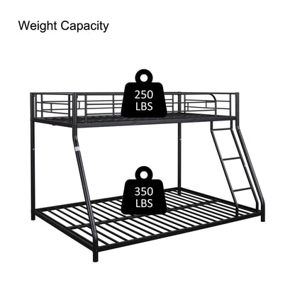 Twin over Full Metal Bunk Bed