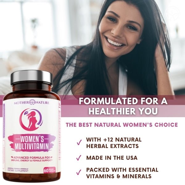 Women's Complete Multivitamin by Mother Nature Organics