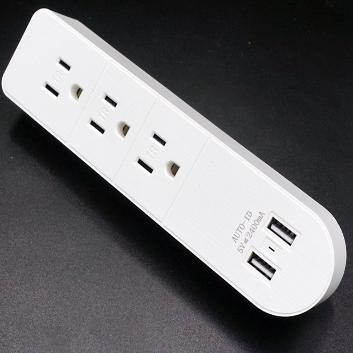 Versatile Multi Outlet AC Plus Fast USB Charger With Surge Protection by VistaShops