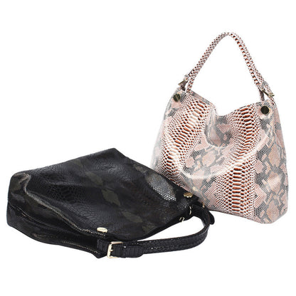 Resort Snake Skin Print Handbag by VistaShops