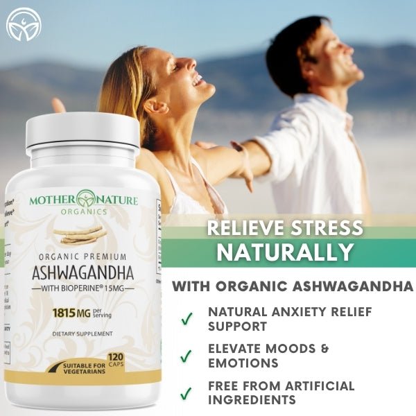 Ashwagandha Capsules by Mother Nature Organics