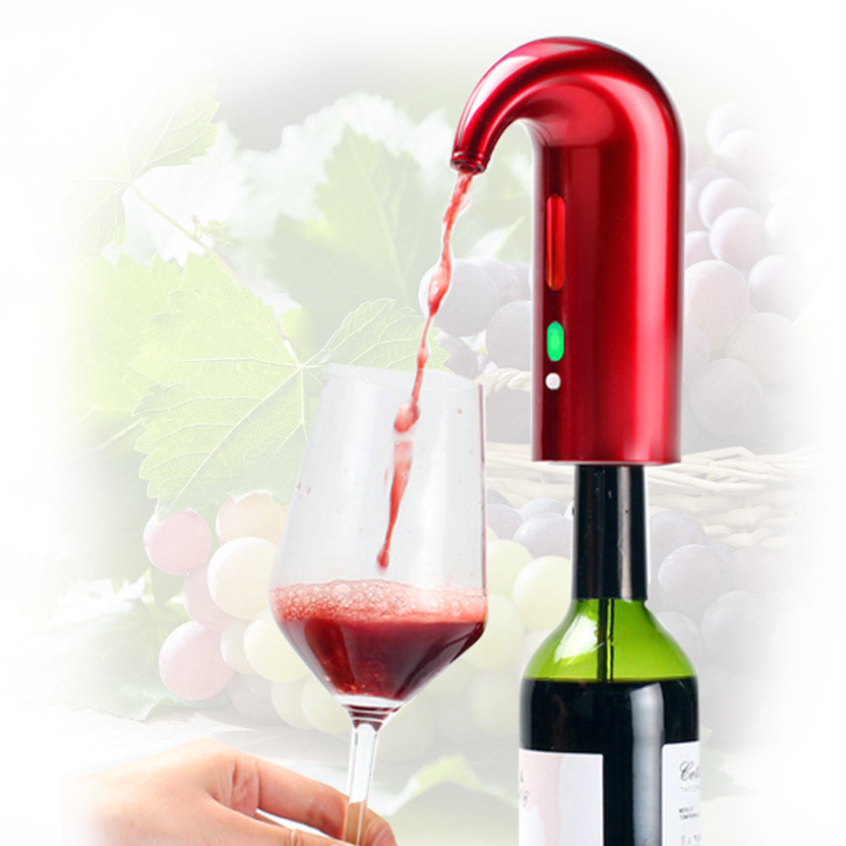 Wine On Tap Wine Oxygenator For Smoother Taste by VistaShops