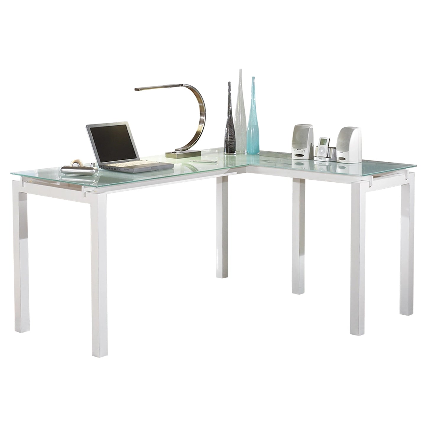 Ashley Contemporary Baraga Home Office L-Desk H410-24