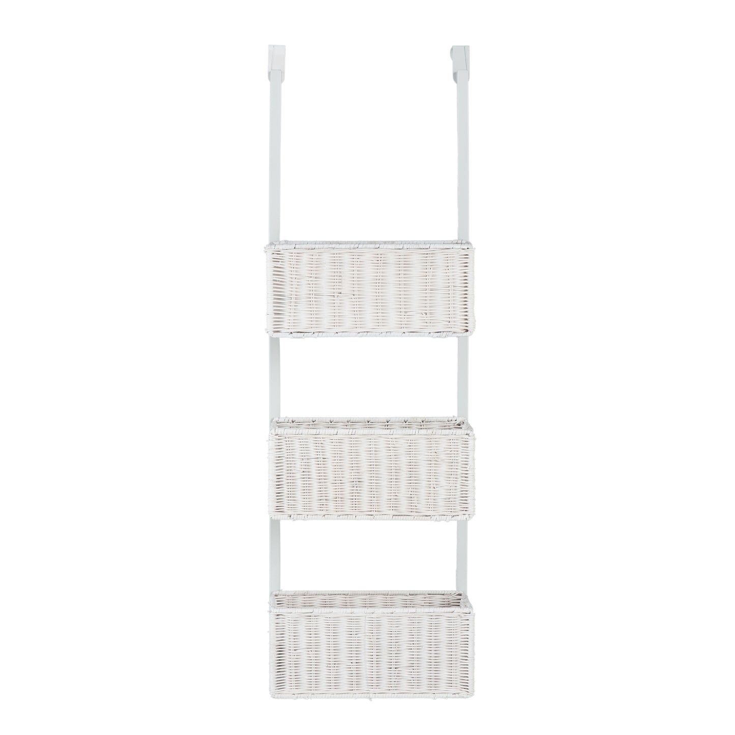 Cortovo Over-The-Door 3-Tier Basket Storage - White