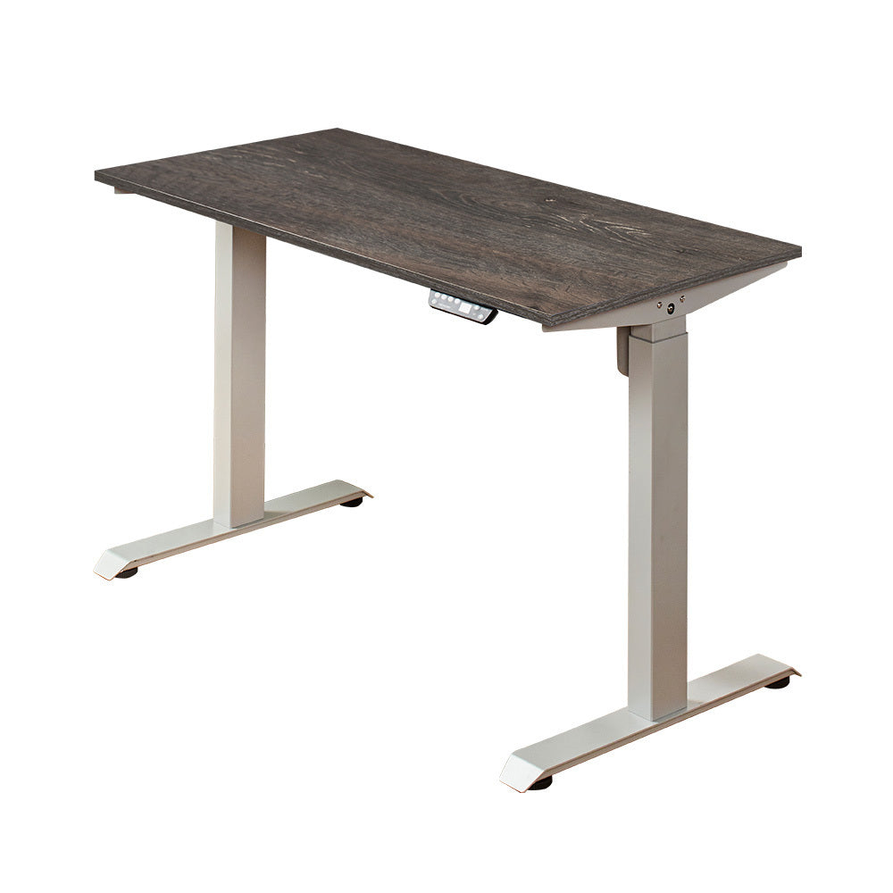 Florence Wood and Metal Electric Height Adjustable Motion Desk in Black