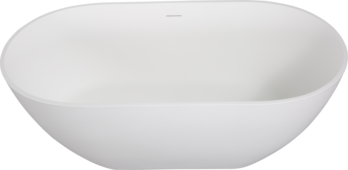 Solid Surface Freestanding Bathtub 59*28.5  22S03-59