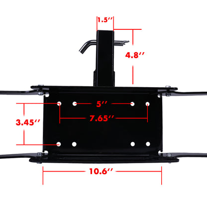 ZE Winch Cradle Mounting Bracket Mount Plate For Truck 4WD Trailer ATV