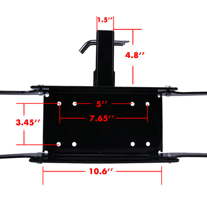 X-BULL Winch Cradle Mounting Bracket Mount Plate For Truck 4WD Trailer ATV