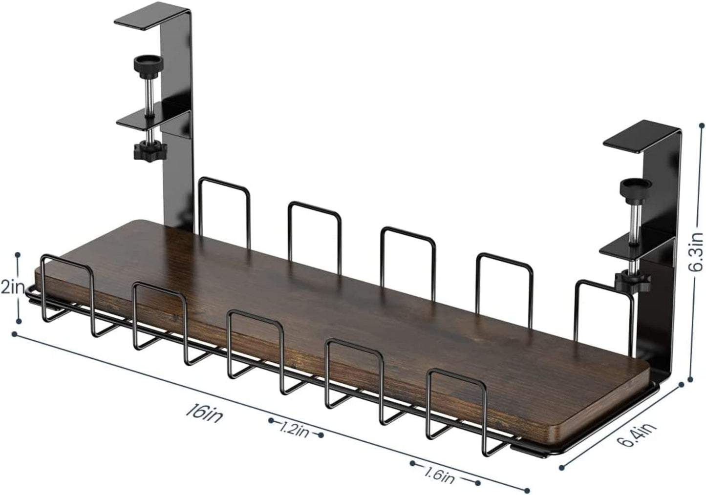 Under Desk Wire Storage Rack Under Desk Cable Organizer Wire Cable Tray