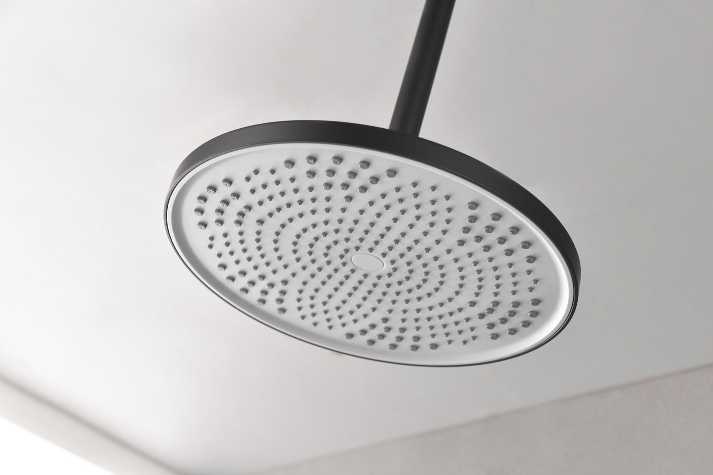 Shower Head - High Pressure Rain - Luxury Modern Look - No Hassle Tool-less 1-Min