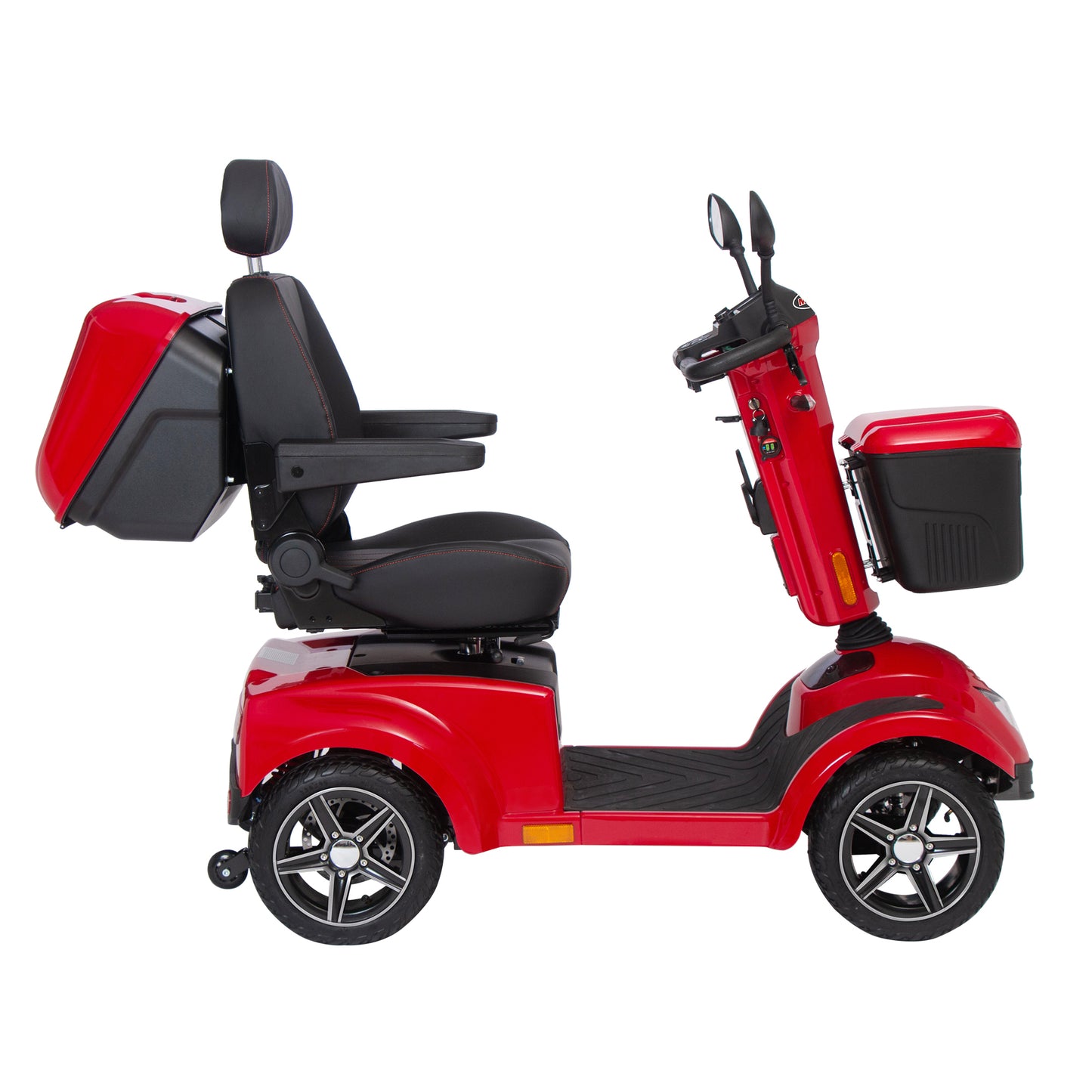 S700-FERRARI RED Heavy Duty 4 Wheels Mobility Scooter