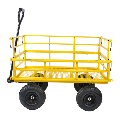 Wagon Cart Garden cart trucks make it easier to transport firewood TC1860YL