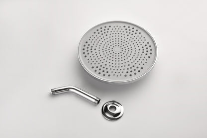 Shower Head - High Pressure Rain - Luxury Modern Look - No Hassle Tool-less 1-Min