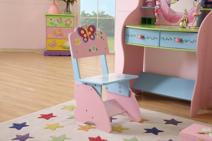 Kids Funnel Olivia the Fairy Girl‘s Dressing Table with Chair