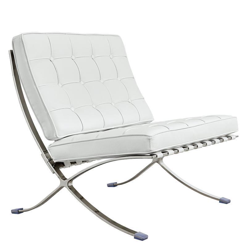 Mid-century Foldable lounge chair with ottoman