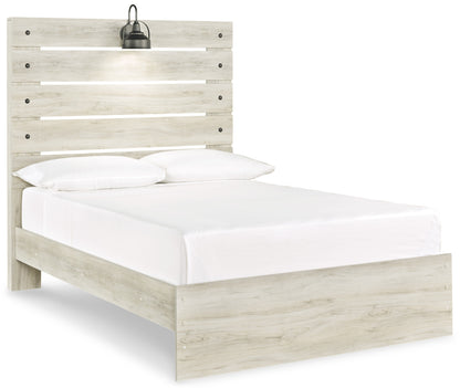 Ashley Cambeck Whitewashed Casual Full Panel Bed B192B3