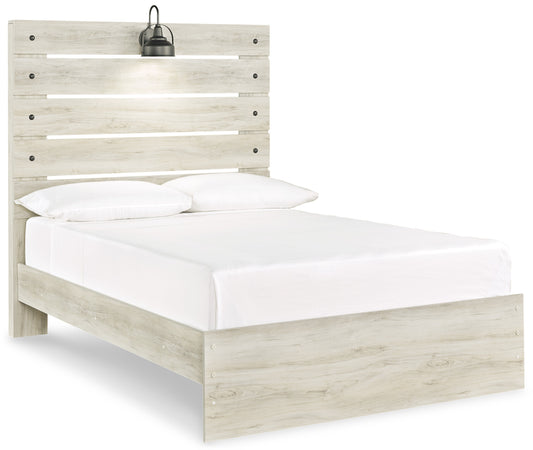 Ashley Cambeck Whitewashed Casual Full Panel Bed B192B3