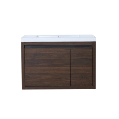 Single Sink Bathroom Vanity,Wall Mounting 30 Inch,30 X 18