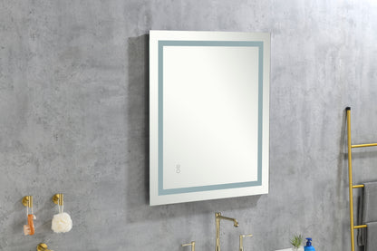 36x 28 Inch LED Mirror Bathroom Vanity Mirrors with Lights, Wall Mounted Anti-Fog Memory Large Dimmable Front Light Makeup Mirror