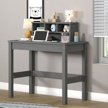 ACME Logan Writing Desk, Gray Finish 92995