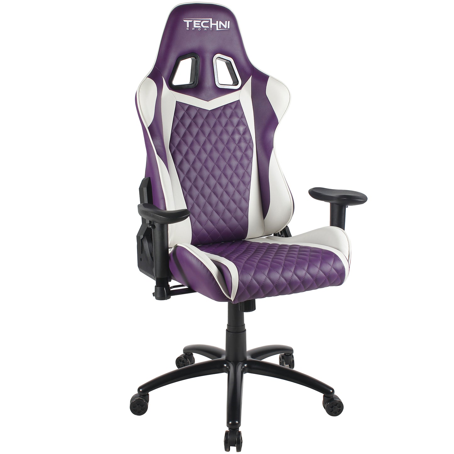 Techni Sport TS-52 Ergonomic High Back Racer Style PC Gaming Chair, Purple