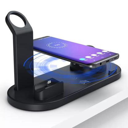 ChargeUp 6-in-1 Wireless Charging Station w/ Watch Charger INCLUDED by VYSN