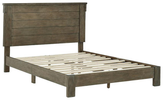 Ashley Shamryn Brown Gray Casual Full Panel Bed B436-72