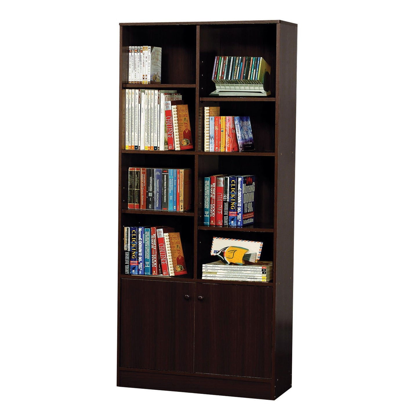 ACME Verden Bookcase in Espresso 12102