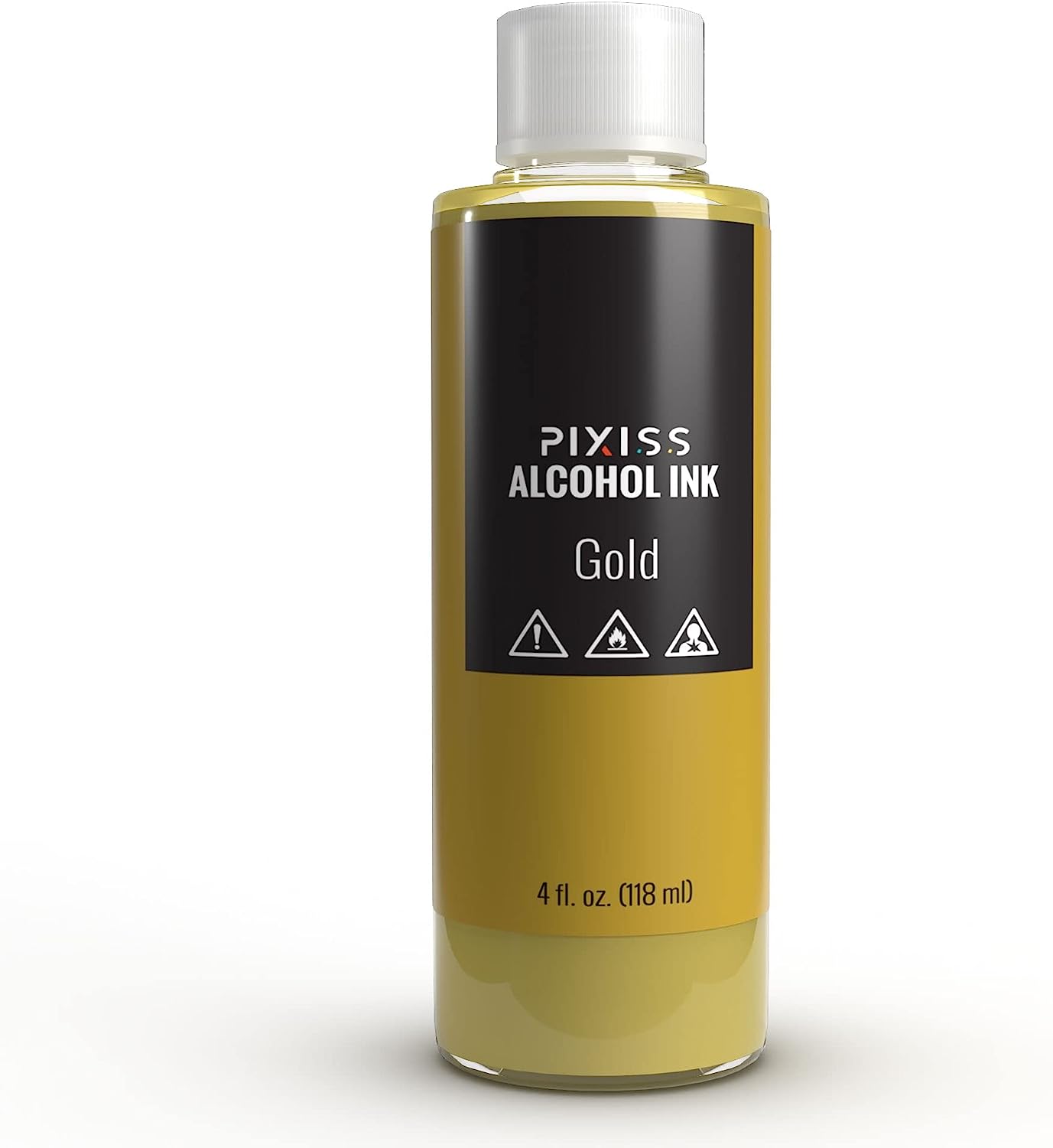 PIXISS Metallic Alcohol Ink 4 oz. - Gold by Pixiss