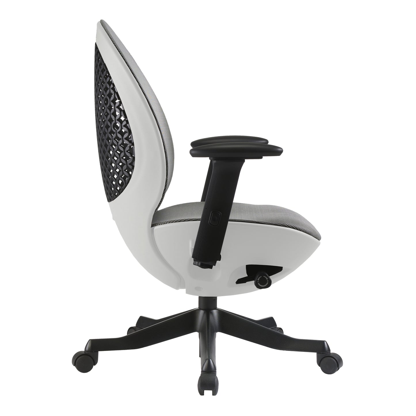 Techni Mobili Deco LUX Executive Office Chair, White