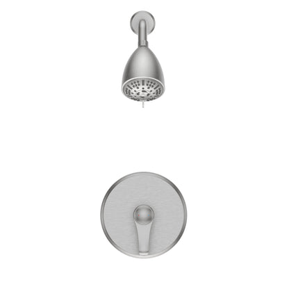 Large Amount of water Multi Function Shower Head - Shower System,  Simple Style, Filter Shower, Brushed Nickel
