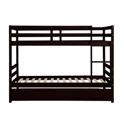 TWIN BUNKBED WITH TWIN TRUNDLE