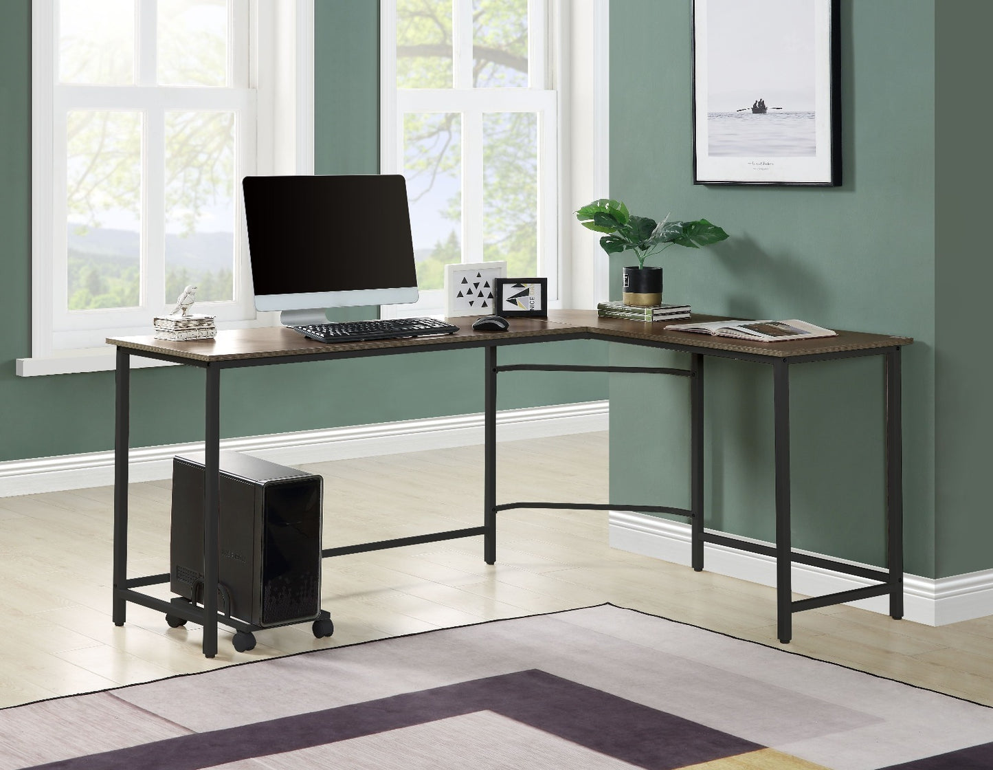 ACME Dazenus Computer Desk, Black Finish OF00042