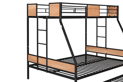 TWIN OVER FULL BUNK WITH TRUNDLE (old sku: W42737495)