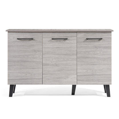 Emilia mid-century modern finished fiberboard multipurpose sideboard