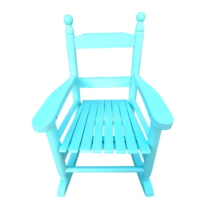 Children\'s rocking light Light Blue chair- Indoor or Outdoor -Suitable for kids-Durable