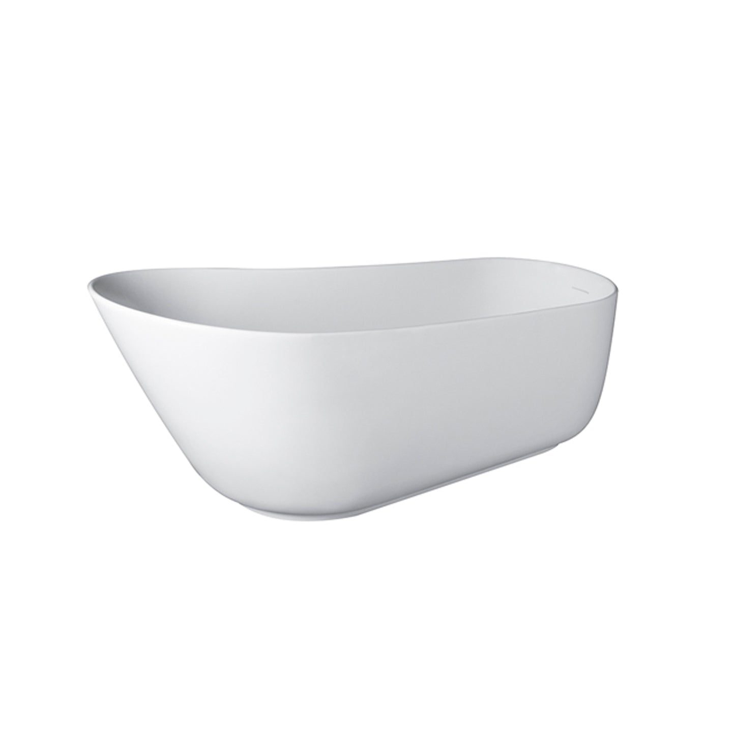 67 inch small size freestanding artificial stone solid surface bathtub for bathroom