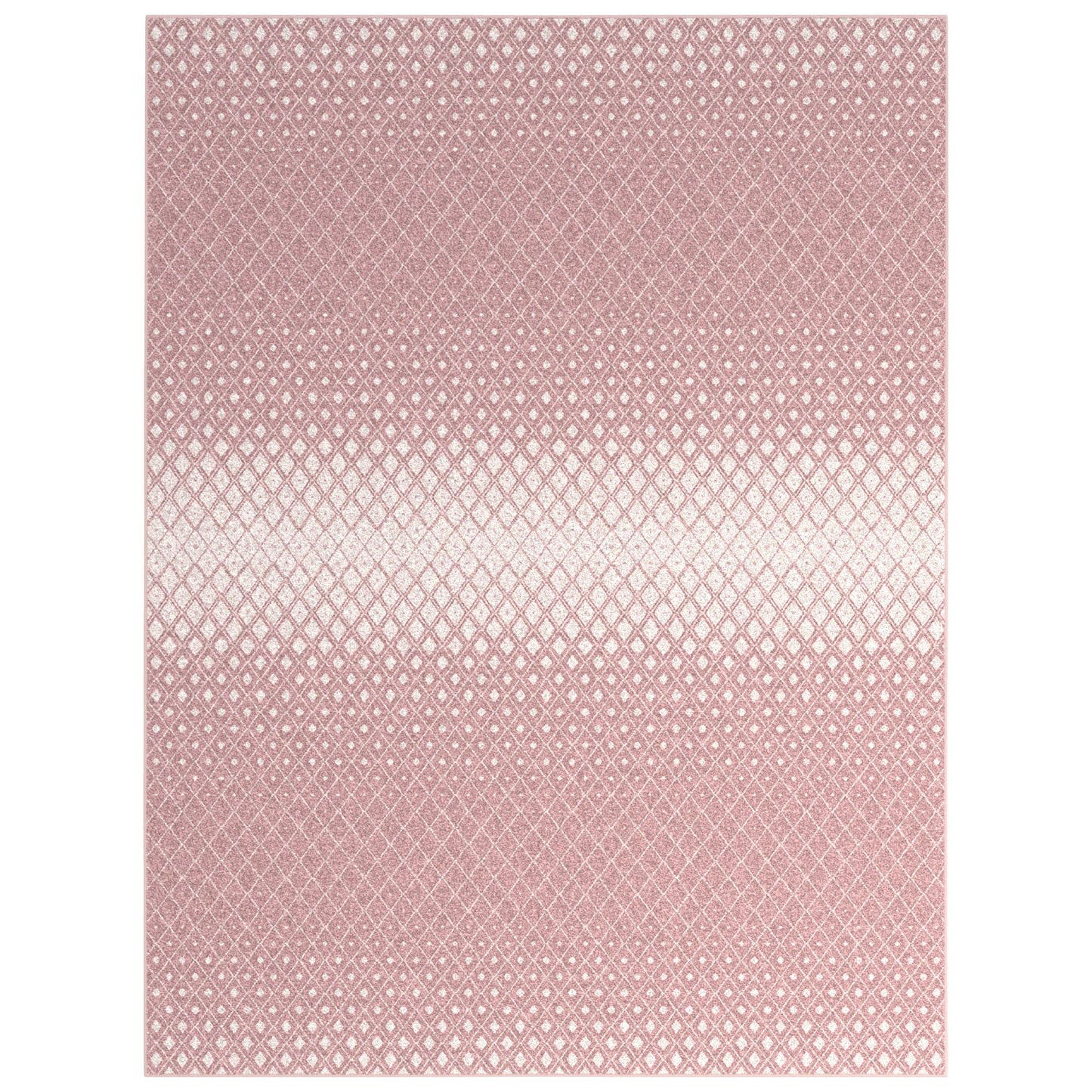 Merriam Pink/Ivory Area Rug 5x8