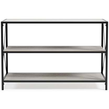 Ashley Bayflynn White+Black Casual Bookcase H288-60