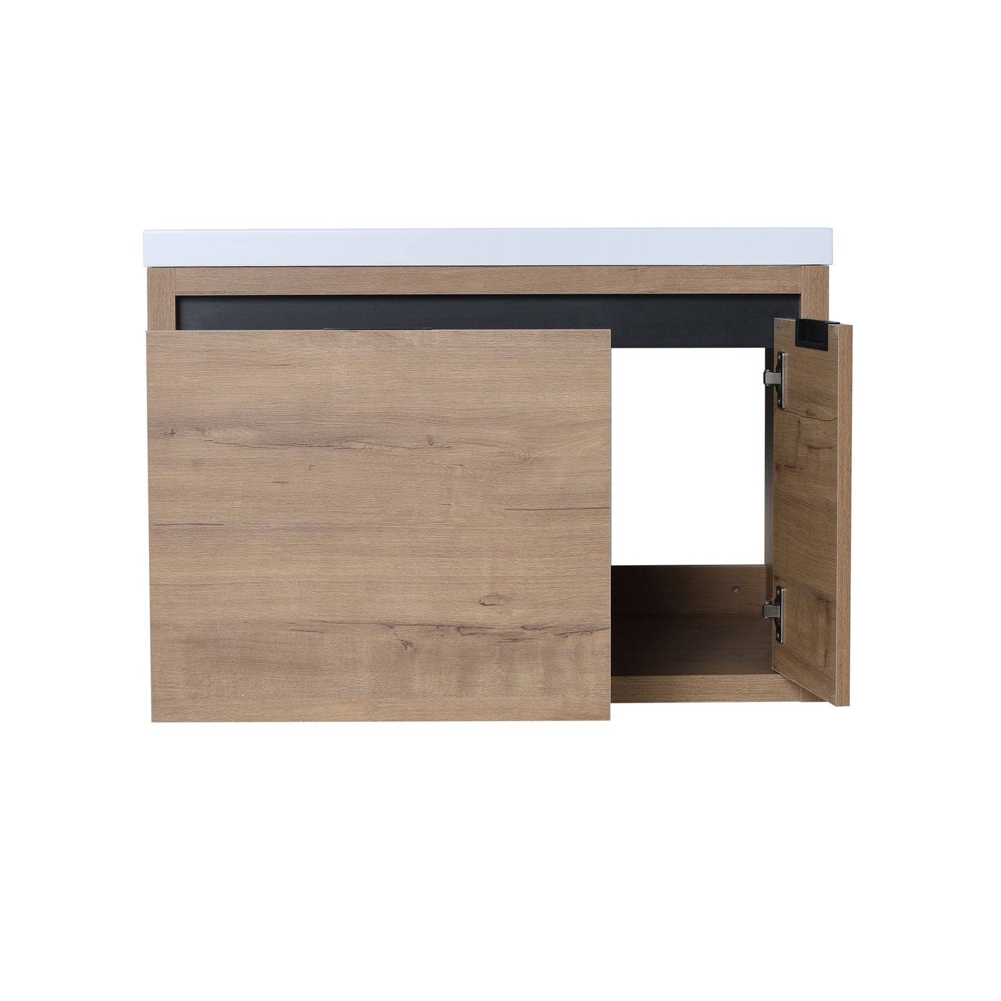 Single Sink Bathroom Vanity,Wall Mounting 30 Inch,30 X 18